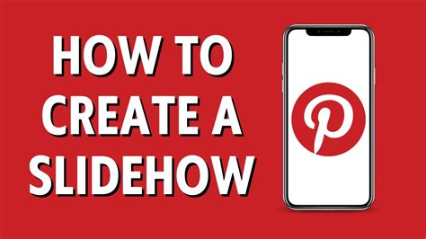 How To Create A Slideshow On Pinterest Youtube