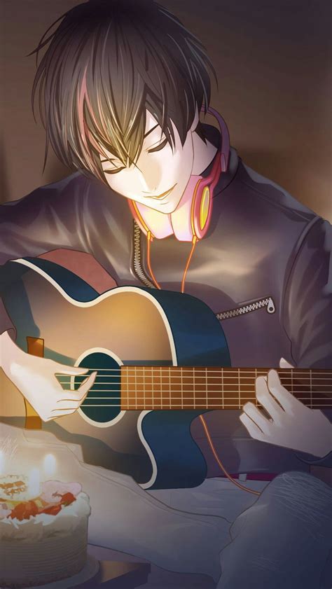 Anime Boy With Guitar Wallpaper Hd Anime Anime Girls Anime Boys Kimetsu