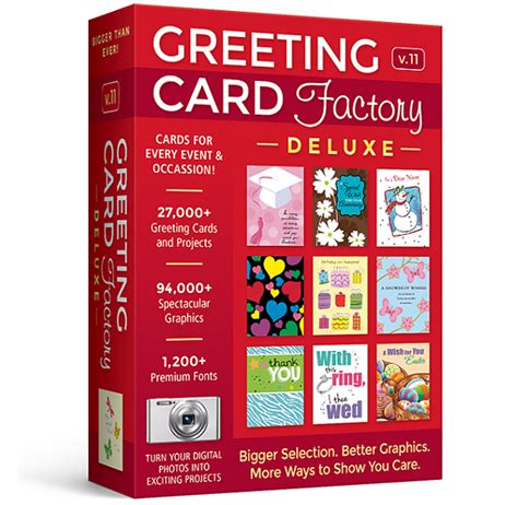 Card factory plc operates as a specialist retailer of greeting cards in the united kingdom. Greeting Card Factory Deluxe 11 | Avanquest