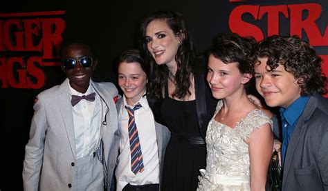 stranger things cast then and now teens transform after being turned upside down