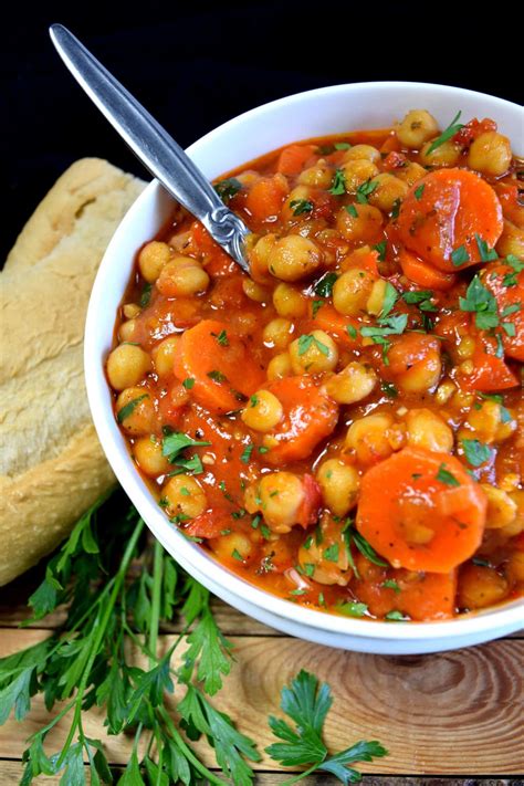 Vegan Chickpea Stew Lord Byrons Kitchen