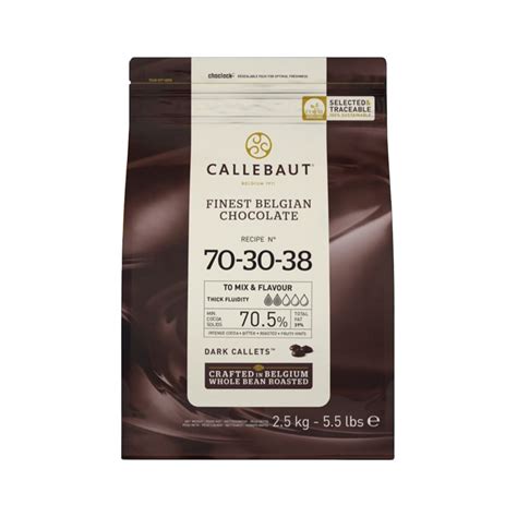 Callebaut Dark Chocolate N°70 30 38 Dark Callets Malaysia