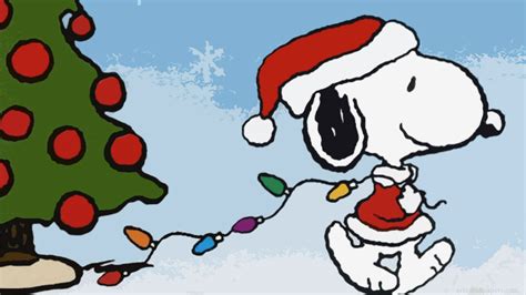 Download Charlie Brown Peanuts Ics Snoopy Christmas Gg Wallpaper By