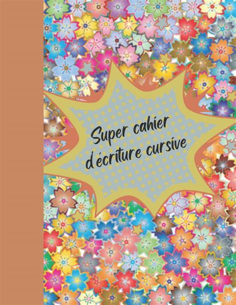 Buy Super Cahier Décriture Cursive Mon Cahier DÉcriture Cursive