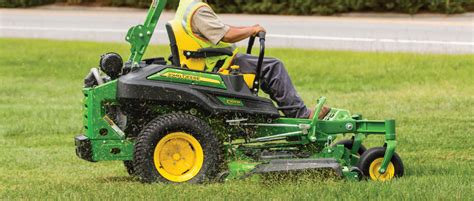 The John Deere Z M Efi Ztrak Zero Turn Mower C B Operations