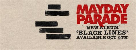 Le Nouvel Album De Mayday Parade Black Lines Sortira Le 9 Octobre