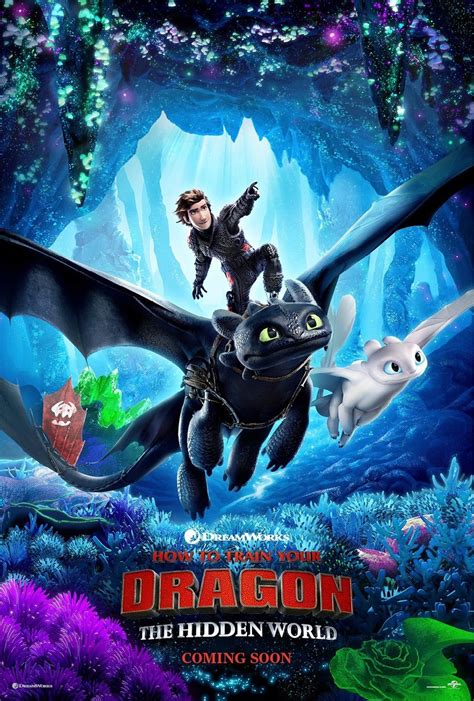 How To Train Your Dragon The Hidden World Poster Trailer