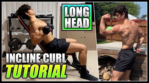 How To Do The Incline Dumbbell Curl 2 Minute Tutorial Youtube