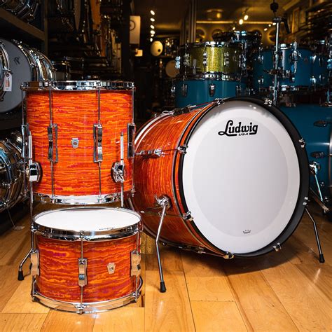 This CDE Exclusive Ludwig Mod Orange Club Date Makes A Serious