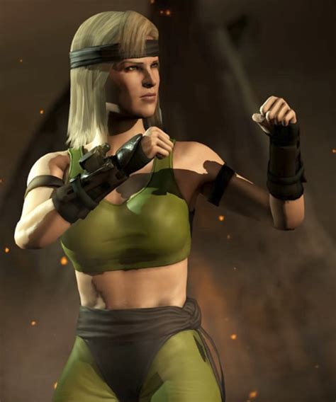 Mortal Kombat X Render Sonya Blade Mk1 Outfit Mortal Kombat Sonya