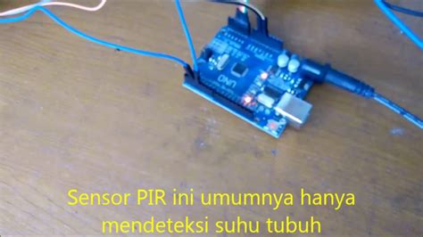 Membuat Sensor Gerakan Dengan Arduino Mikrokontroller Youtube