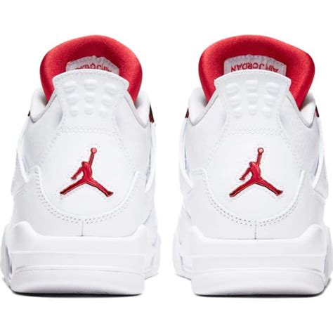 Air Jordan 4 Retro Metallic Red Kids 408452 112 Baskettemple