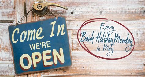We Are Open Every Bank Holiday Monday In May Earnshaws