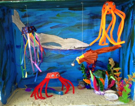 Our Worldwide Classroom Ten Easy Ocean Diorama Crafts