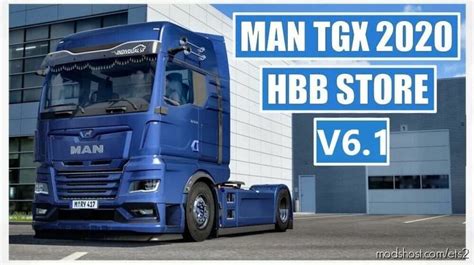 MAN TGX V Mod For Euro Truck Simulator At ModsHost High Quality D Model High Quality