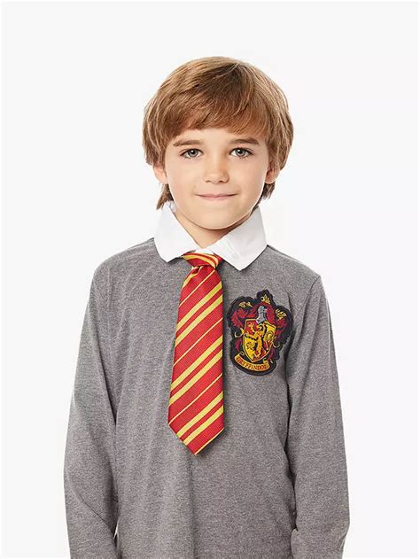 Fabric Flavours Kids Harry Potter Gryffindor Uniform Long Sleeve Top