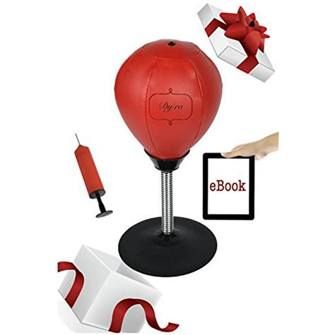 Dyfro Stress Relief Desktop Punching Bag Boxing Ball For Office Desk