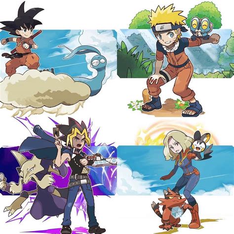 Which Pokémon Crossover In This Picture Is Your Favorite My Favorite Crossover Here Is Naruto