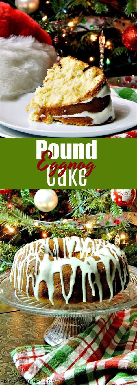 Grease bundt or tube pan with margarine and press almonds into sides and bottom. This easy to make Eggnog Pound Cake is super moist and ...