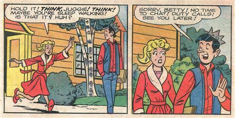 Betty Finds It Strange That Jughead Is Headed To School So Early In