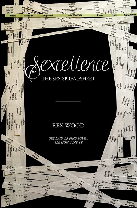 Sexcellence The Sex Spreadsheet By Rex Wood Swns