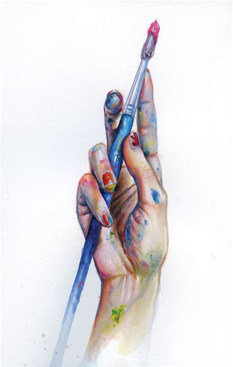 Pin By Amandine Luthi On Dessin Au Crayon De Couleur Hand Art Art