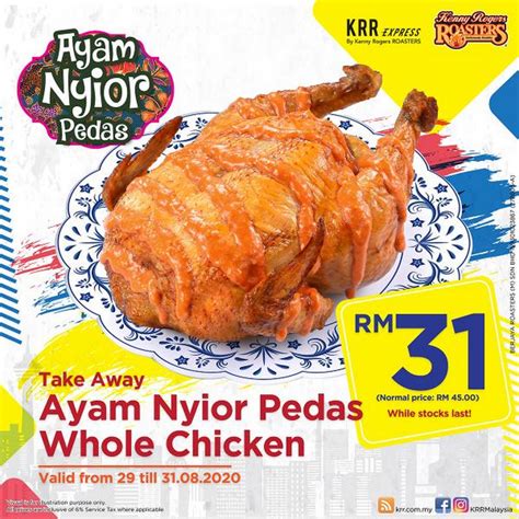 Omg majestic meal with 100plus for rm9.90. 29-31 Aug 2020: Kenny Rogers Roasters Merdeka Promotion ...