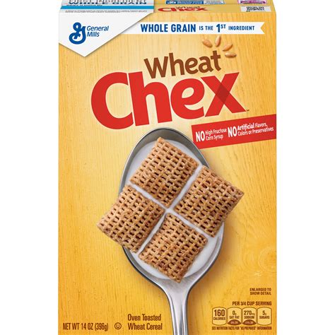 Wheat Chex Cereal With Whole Grain 14 Oz