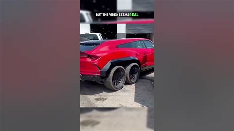 Lamborghini Urus 6x6 🤯 Youtube