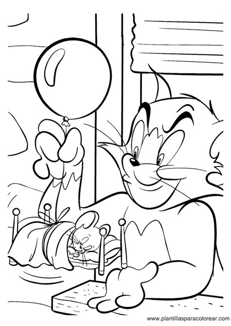 Laminas Para Colorear Coloring Pages Tom Y Jerry Para Dibujar Y Pintar