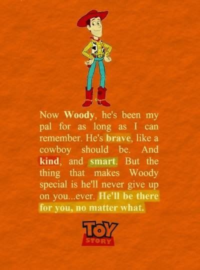 Sheriff Woody Bambino Illustrazione Illustrazioni Citazioni