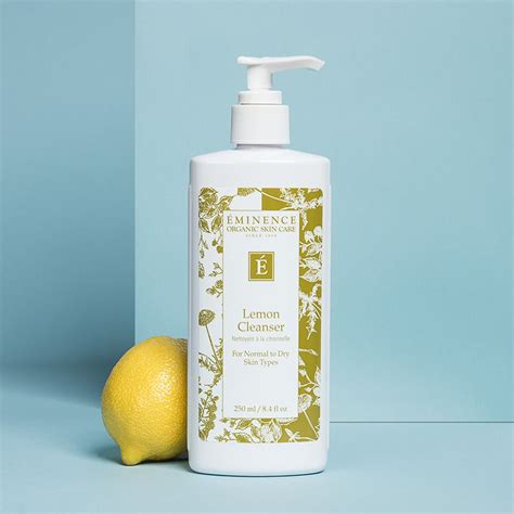 Eminence Organic Skin Care Lemon Cleanser 84 Fl Oz Coconut Oil Skin