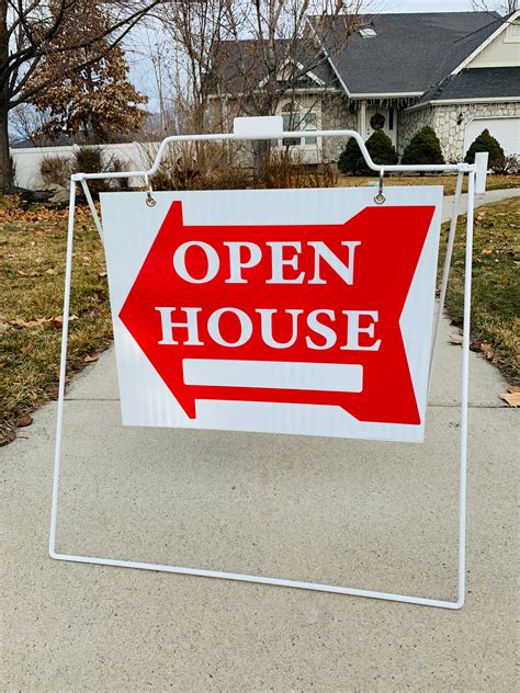 Open House Sign