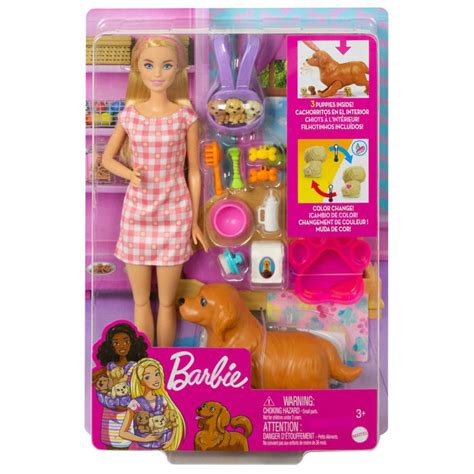 Barbie Newborn Pups Playset Dolls And Accessories Bandm Stores