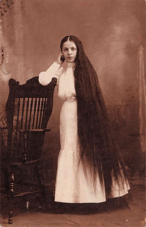 30 Cool Pics Capture Victorian And Edwardian Women With Very Long Hairs