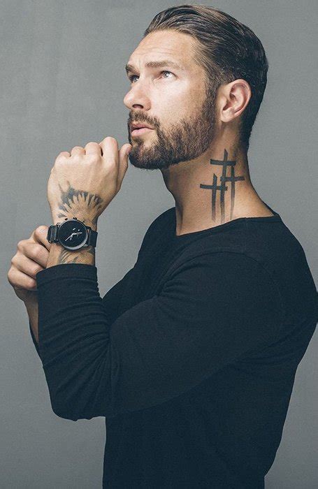 Otherwise, it could symbolize christ and the two others. 30 Best Cross Tattoos for Religious Men in 2021 - The ...