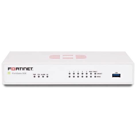 Fortinet Fortigate 50e Hardware Plus 3 Year 24x7 Forticare And