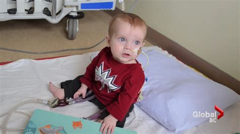 Baby Logan All Smiles At Bc Childrens Hospital After Heart
