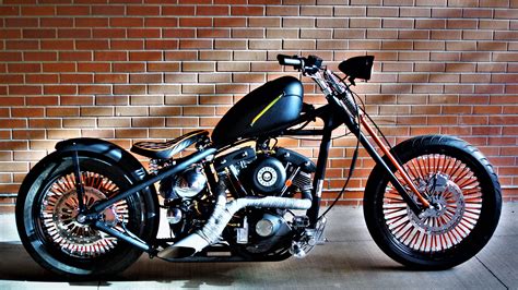 Brand New Chopper With A Fresh 1976 Shovelhead Harley Davidson