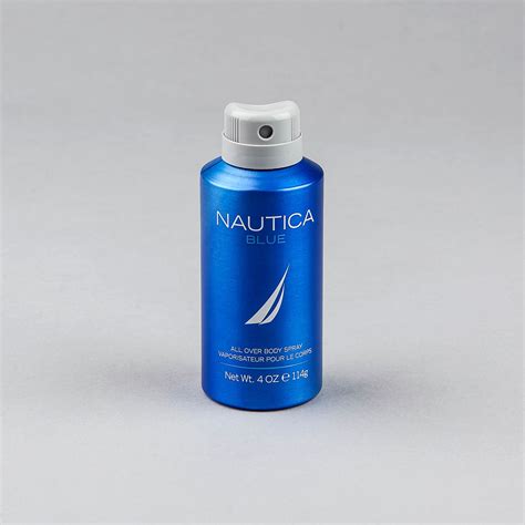The fragrance lingers all morning. Nautica Fragrances Coffret Blue All Over Body Spray 4 Oz