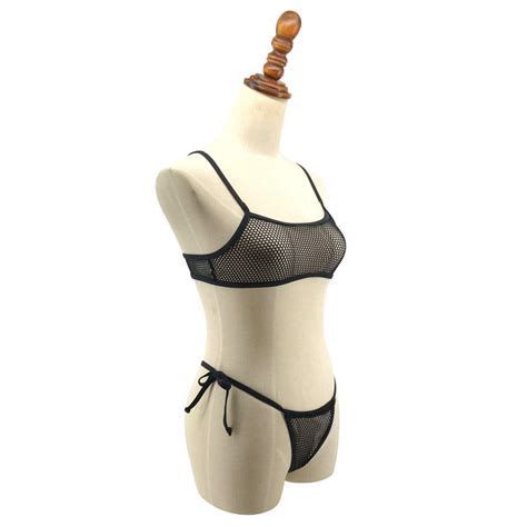 Sherrylo Sheer Micro Bikini See Through Crop Top Side Tie My Xxx Hot Girl