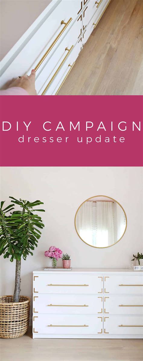 DIY Campaign Dresser - A Beautiful Mess | Campaign dresser, Diy furniture, Campaign furniture