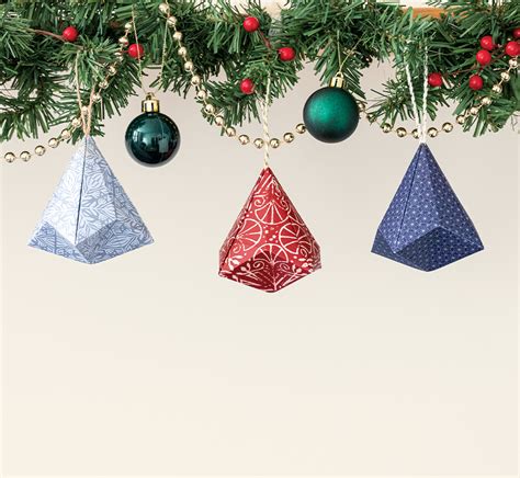 Origami Christmas Ornaments Kit Corporate Ts Bookblock