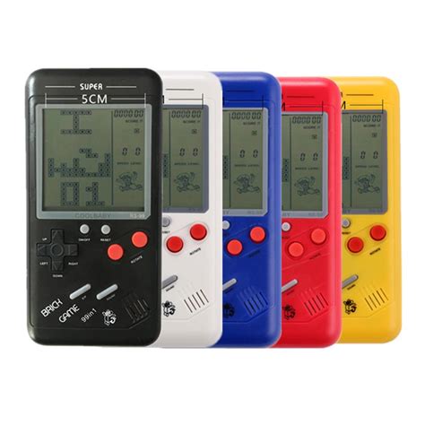 Cheap 35inch Lcd Tetris Game Player Handheld Game Player Mini Portable