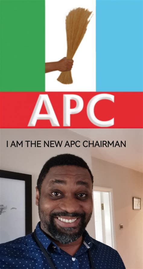 Cuteseams On Twitter Rt Ehimaggie Breaking The New Apc Chairman Has Sacked Bola Ahmed