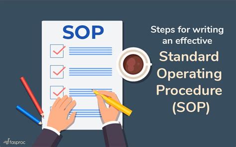 Steps For Writing An Effective Standard Operating Procedure Sop Riset