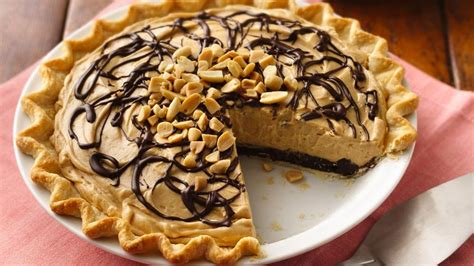 Family and friends call me up and ask me to make it for them. Chocolate-Peanut Butter Truffle Pie recipe from Pillsbury.com