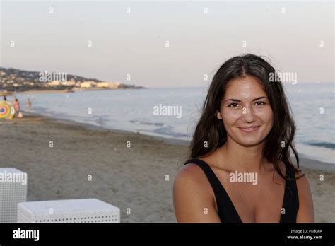 Sete France 8 July 2018ophelie Bau Attends The Sunsete Film Festival In Sete France Stock