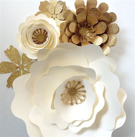 Paper Flower Wall Decor Large Paper Flower Backdrop By Paperflora
