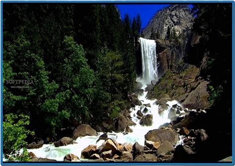 Mountain Waterfall 3d Screensaver Full Download Free